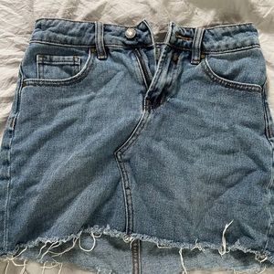 Jean skirt